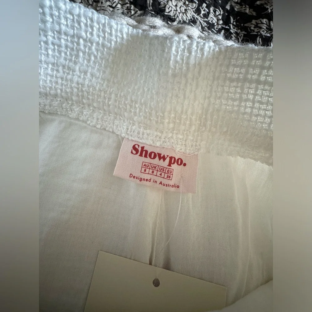 Showpo Walter’s Pant- Tweed Wide Leg Tailored Pant - Picture 2 of 8